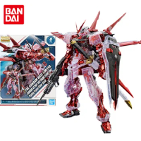 Bandai Original Gundam Model Kit Anime MG 1/100 BASE LIMITED ASTRAY RED FRAME FLIGHT UNIT Action Figures Toys Gifts for Kids