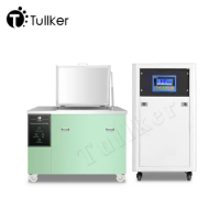 135L Carbon hydrogen Customization Ultrasonic Cleaner Cool System Low Temperature Engine Block Dust Remove Equipment