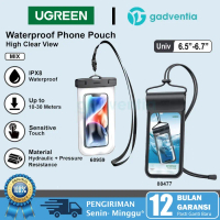 Waterproof Case HP UGREEN Sarung Pelindung HP Anti Air Universal