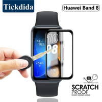 Soft Tempered Glass for Huawei Band 8/7/6 Screen Protector Film for Huawei Band 8 Band 7 Honor Band 6