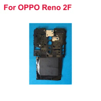 For OPPO Reno 2F Back Frame shell case cover on the Motherboard and WIFI antenna With NFC Module parts Red For OPPO Reno2F