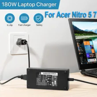180W Charger Adapter for Acer Predator Helios 300 PH315-53 Triton 500 Aspire 7 Acer Nitro 5 Series Gaming Laptop Power Supply