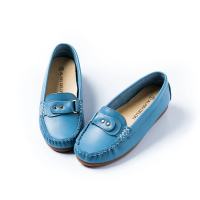ALAIN DELON 完美舒適百搭豆豆鞋W7524(2色 黃色 藍色)
