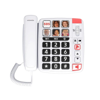 SWISSVOICE XTRA 1110 CORD TELEPHONE WHITE (V000) 