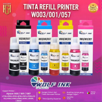 1 Set 4 Warna Tinta Epson Wolf Ink 001 Isi 70ml Untuk Printer Epson L4150 L4160 L6160 L6170 L6190 L6