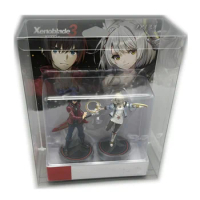 Transparent Box Protector For Amiibo/Xenoblade Chronicles/NOAH/MIO Collect Boxes TEP Storage Game Shell Clear Display Case