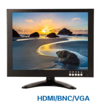 10.1 Inch HD CCTV LED Monitor For CCTV Camera Microscope HDMI/BNC/VGA Input