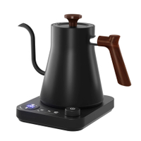 110V/220V Gooseneck Electric Kettle Smart Temperature Control Pot 1200W Rapid Heating Kettle 304 Sta