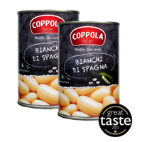 義大利Coppola柯波拉焗豆 Bianchi di Spagna / Butter beans 400g