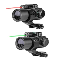 Red Dot Sight Scope Holographic 1X30 Weaver Rail Mount for Tactical Hunting Optics