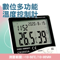 【職人生活網】185-TAHS 數位多功能溫溼度計 廚房溫度計 室內電子溫濕度計 時鐘(LED溫濕度計 日期時間)