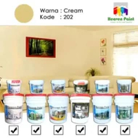 Cat Tembok Interior HEAVEN PAINT 20 Kg | Halus & Tahan Lama | Cat Dinding Rumah Cream 202