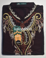 Baju Muslim Koko Pria Lengan Pendek SCOTCH & CO Marun KPS 134