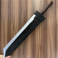 108cm Zack Fair Sword Weapon 7 VII Sword Cloud Strife Buster Sword Cosplay 1:1 Game Remake Sword Knife Safety PU