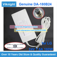Genuine DA-180B24 AC Adapter 24V 7.5A 180W Laptop Charger for LG 31HN713D 31HN713D-B PACS MONITOR 32HL714S-W 4K IPS SURGICAL