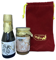 福袋禮盒套組(經典琥珀醬油150ml+黃豆醬)
