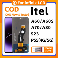 Applicable to LCD For  itel A60 / A60S / A70 / A80 /S23 / S24 / P55(4G/5G)   Display Screen Assembly