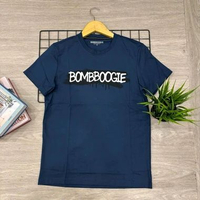 Bombboogie Kaos Pria Original Gambar 10 L
