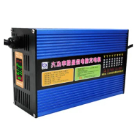 For 60v 72v 15A AGM GEL Lead Acid Battery LCD Display 48V 20A 18A Charger 60V 72V 15A 18A Gel battery Maintenance-free battery
