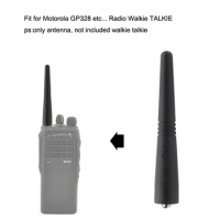 1pcs 9cm UHF 400-470Mhz / 330-390MHz/ VHF 136-174MHz Stubby Antenna for Motorola GP338 GP328 GP3188 GP68 GP88 HT1250 EP450 Radio
