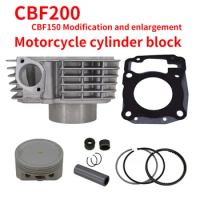 Motorcycle Cylinder Kit Big Bore 63.5mm 65.5mm For Honda XR150 CBF150 Upgrade 185cc 200cc Modified Direct Replacement