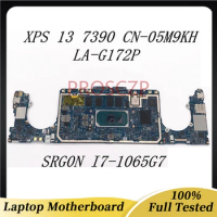 CN-05M9KH 05M9KH 5M9KH High Quality Mainboard For DELL XPS 13 7390 Laptop Motherboard LA-G172P With SRG0N I7-1065G7 100% Tested