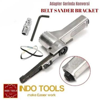 Handheld Air Belt Sander Adapter Gerinda Tangan Konverter Mesin Amplas Genggam 10MM*330MM