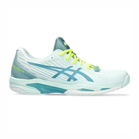 Asics Solution Speed FF 2 [1042A136-405] 女 網球鞋 美網配色 支撐 穩定 藍綠