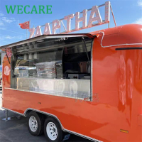 WECARE Hamburger Hot Dog Cart Street Tacos Burritos Barbecue Truck Coffee Trailer Food Truck