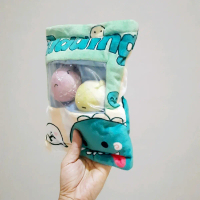 Boneka Pudding Dinosaurus/ Boneka Dinosaurus Kantong Isi 2