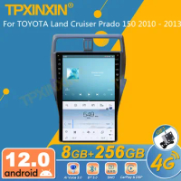 For Toyota Land Cruiser Prado 150 2010 - 2013 Android Car Radio Screen 2din Stereo Receiver Autoradio Multimedia Player