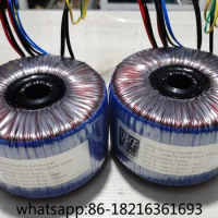 Audio toroidal transformer: Imported iron core ring cow custom audiophile class A power amplifier board