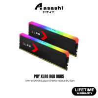 PNY XLR8 BLACK RGB DDR5 32GB(2x16GB) 6000MHz CL36 XMP & EXPO Support Performance PC Ram