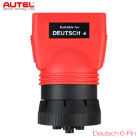Deutsch 9-Pin / Deutsch 6-Pin Accessory Adapter Stander Adapter for Autel MS908CV MS906CV MS909CV