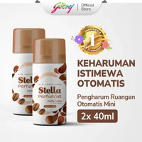 Stella Mini Matic Refill Caffe Latte 40ml - Refill Pengharum Ruangan Otomatis Spray Isi 2