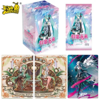 KAYOU Hatsune Miku Card First Sound Card Birthday Movement Greet Hatsune Miku 16th Anniversary Collection Cards Toy Gifts