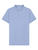 เสื้อโปโลผู้ชาย Liquid Touch สีฟ้า Forever Blue