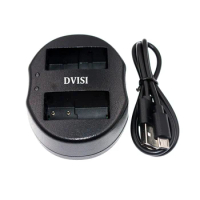 DVISI DMW-BLC12 DMW-BLC12E BLC12 Dual USB Charger for Panasonic Lumix FZ1000 FZ200 FZ300 G5 G6 DMC-GX8 GH2 G7 FX8 FX9 FX10