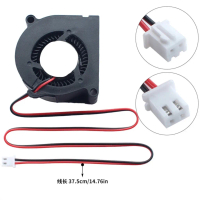 Penggantian Kipas Penyejuk, 50x50x20mm, 24V, Galas Berganda, Sesuai untuk Printer 3D, Kipas Radiator
