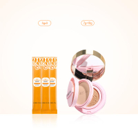 【PGM】GMEELAN 2 IN 1 HIGH COVERAGE FOUNDATION BHA REPAIR PERFECT MATEE CUSHION SETTING POWDER MAKEUP 