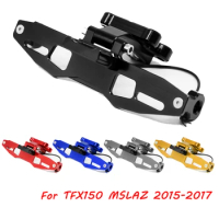 Motorcycle Rear License Plate Holder Frame Bracket with LED Tail Light For Yamaha TFX150 TFX 150 MSLAZ150 2015-2017