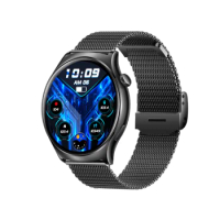 Smartwatch Men 1.43 inch Screen Bluetooth Calling Heart Rate Sleep Monitor 100+ Sport for Honor 70 Lite Redmi Note 12 Pro Plus