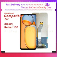 6.74"Original For Xiaomi Redmi 13C LCD Display Touch Digitizer Assembly Replacement Phone Screen Redmi 13C lcd