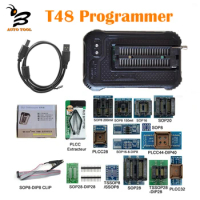 NEW XGecu T48 (TL866-3G) Programmer Support 34000+ ICs for EPROM/MCU/SPI/Nor/NAND Flash/EMMC/IC TESTER Replace TL866II/TL866CS