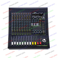 8 Channel Usb Audio Mixer Console for Stage Performance Wedding Meeting Dj Karaoke Processor with Sound Audio Mixer