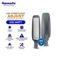 Hannochs LED Streetlight Adjust 200W Cahaya Putih Lampu Jalan PJU