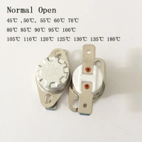 5PCS KSD301 Normally Open NO Thermostat Temperature Thermal Control Switch DegC 45/50/55/60/70/80/85/90/95/100/105/120/135/180