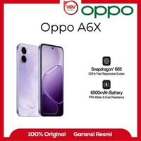 Hp Oppo A6X Ram 4GB Internal 128GB Garansi Resmi Ungu Muda