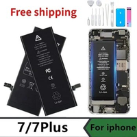 Original Capacity Battery for IPhone 7 7plus Phone Replacement Batteries Warranty One Year Bateria
