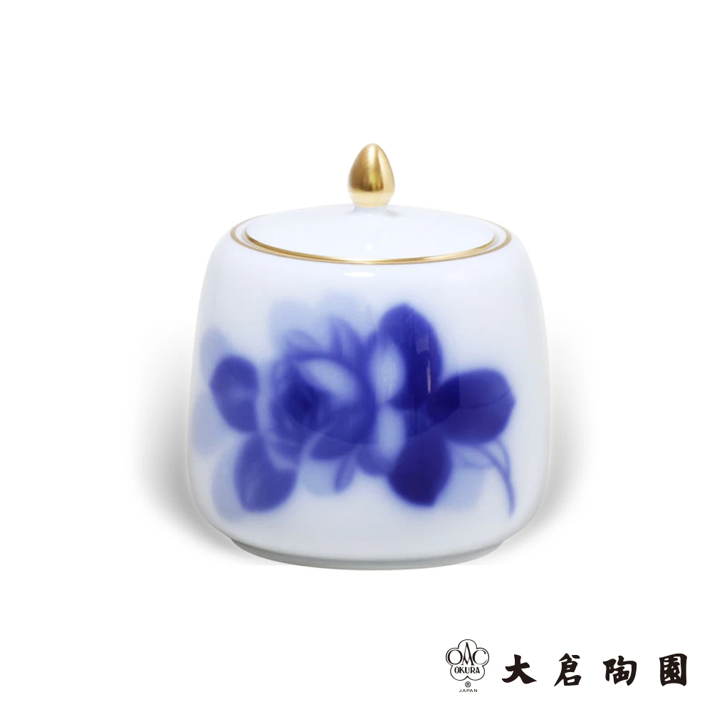 大倉陶園 OKURA Limited Edition リミテッドエディション 金彩 瑠璃 梅